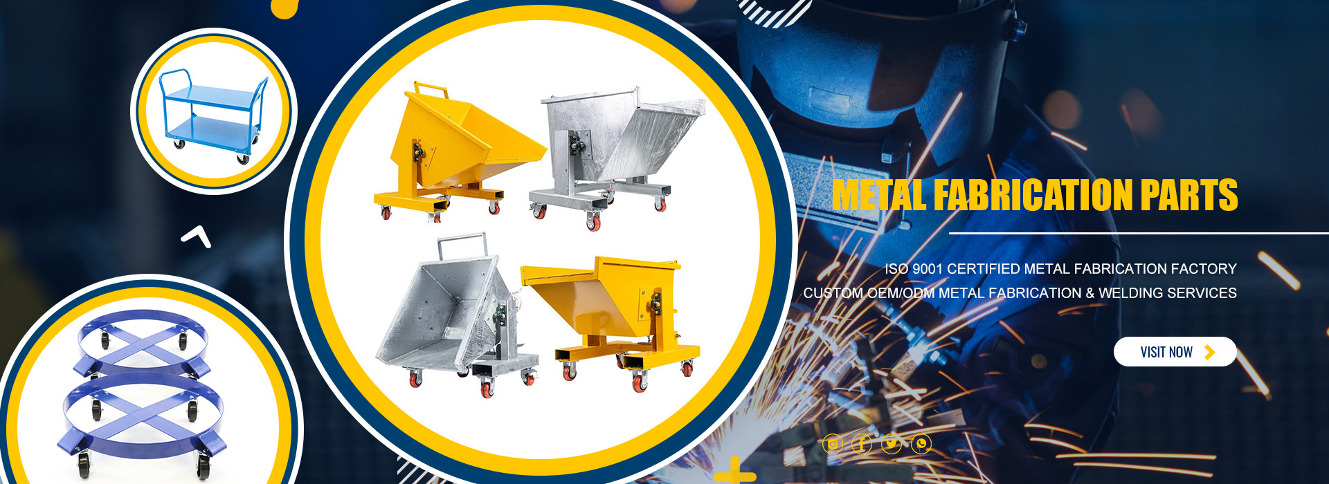 품질 맞춤형 금속 제작 서비스 공장